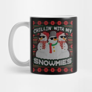 Chillin with my Snowmies Christmas Pajama Mug